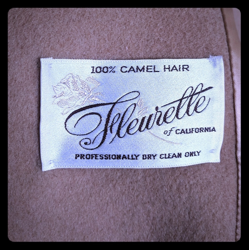 Fleurette 100% Camel Hair Long Coat